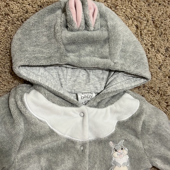 BRAND NEW rare Disney Store hooded Thumper outfit for baby in size 12-18M - Picture 5 of 12